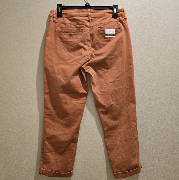 NWT Anthropologie Maeve Chino Crop Pants Slim Sz 27 - Picture 3 of 4